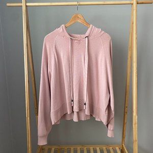 H&M mauve/pink hooded sweater